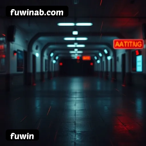 App fuwin para iOS e Android — interface mobile, login biométrico e PIX integrado